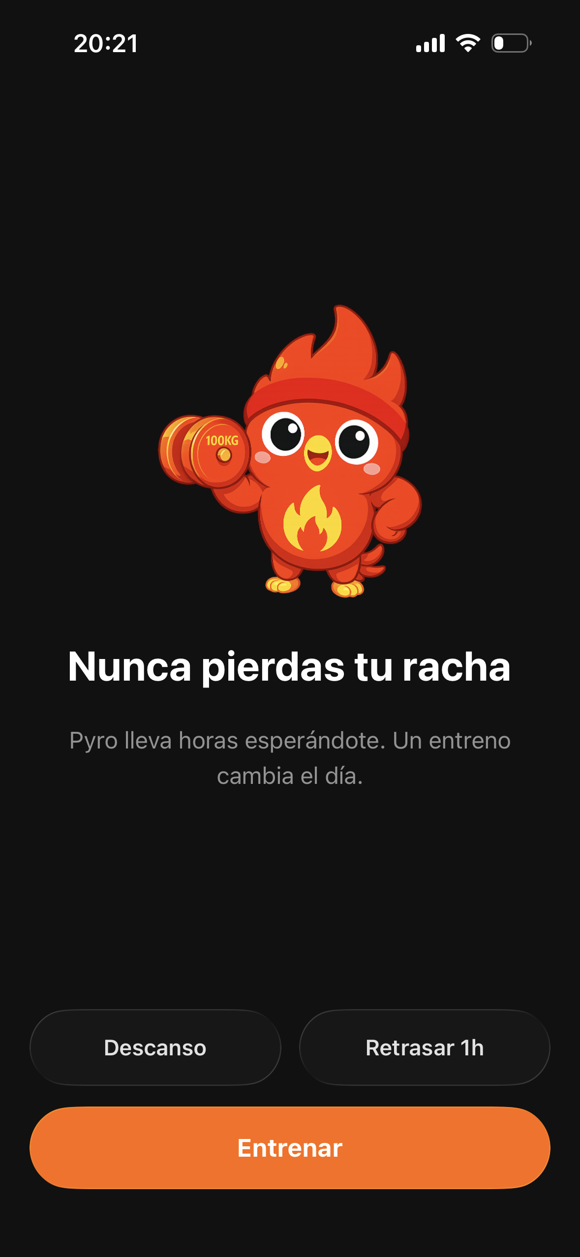 A ti se te puede olvidar. A Pyro no.